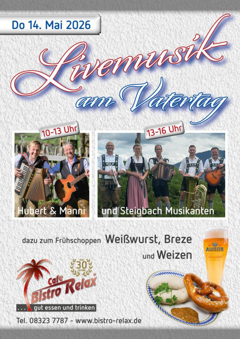 Vatertag im Relax Immenstadt