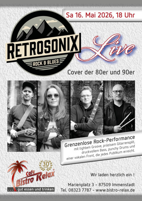 Rock & Blues im Relax Immenstadt