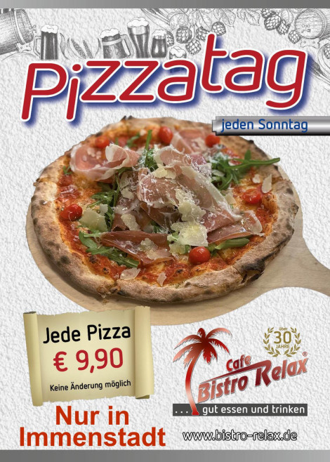 Pizzatag im Relax Immenstadt