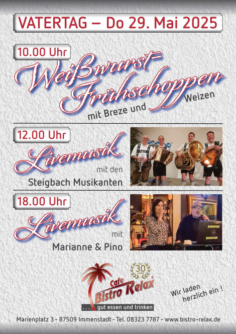 Vatertag im RELAX Immenstadt