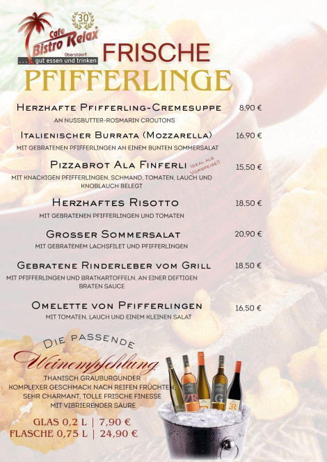 Pfifferling-Zeit im Relax