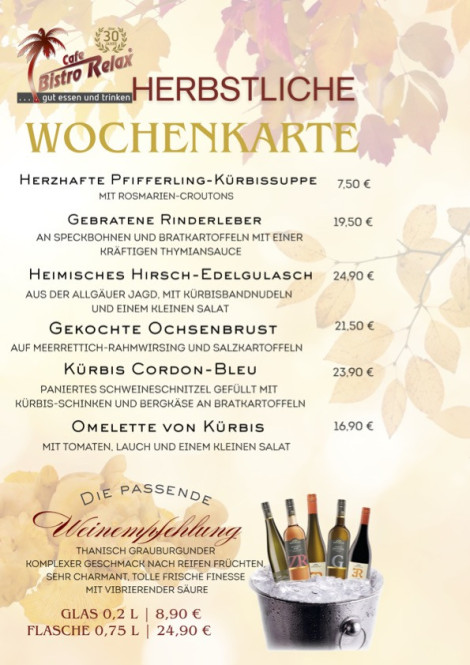 Herbst-Zeit im Relax