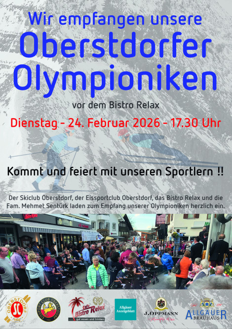 Empfang der Oberstdorfer Olypioniken