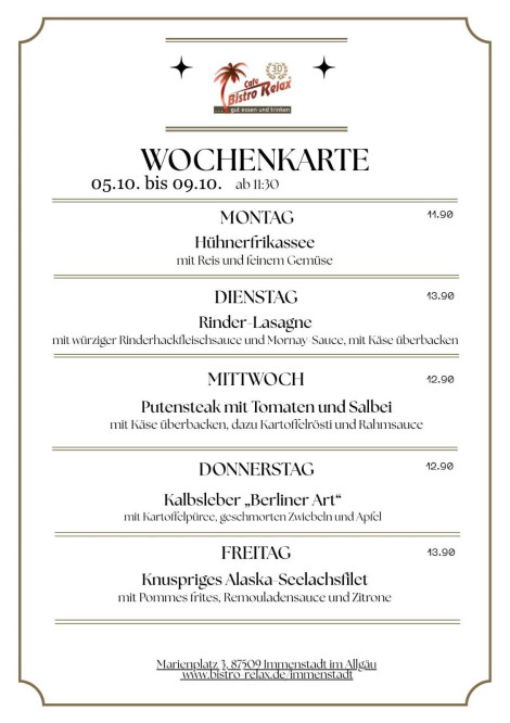 Tages-Empfehlungen